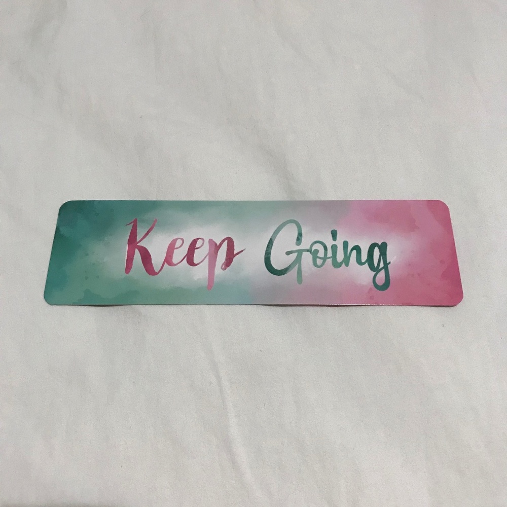Keep Going Double Sided Bookmark Slow Progress Is Still Progress Motivational
